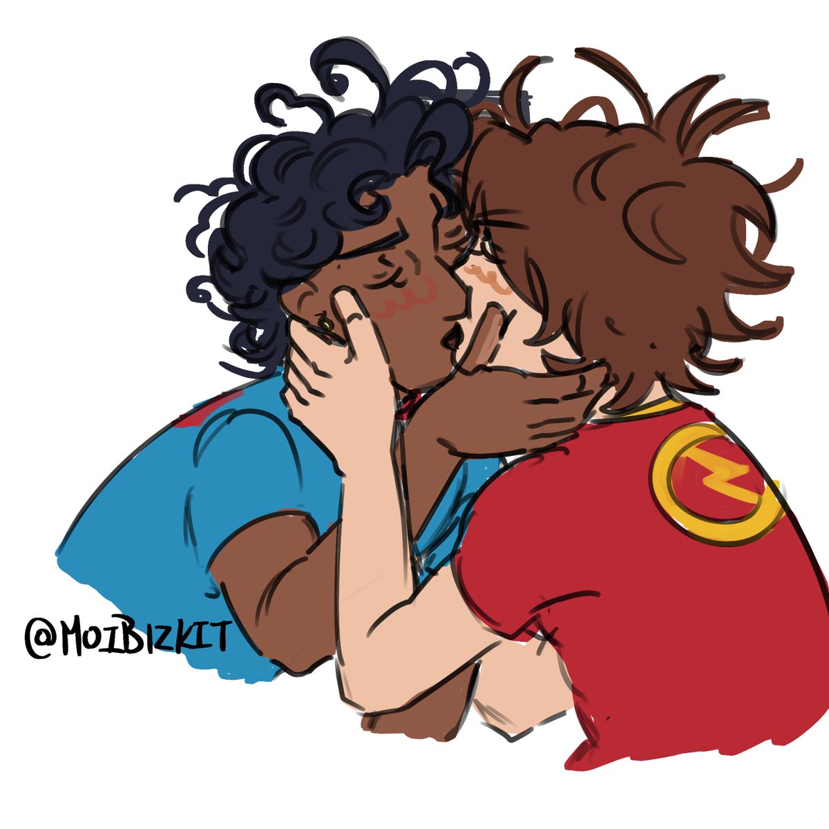 they did it, yay! #konbart #superboy #bartallen #konel