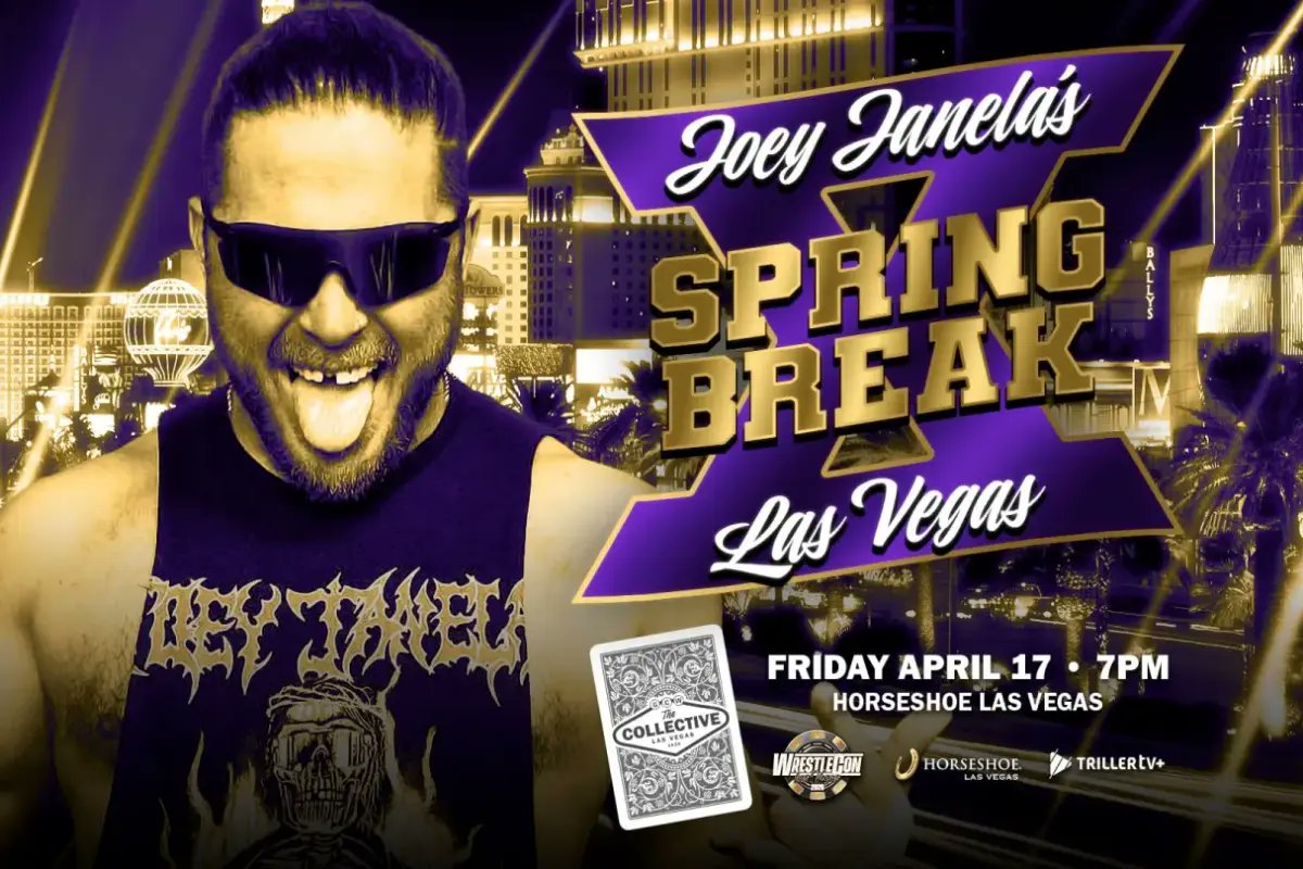 wizardspodcast's tweet image. In case you missed it earlier @JANELABABY is joining us Monday at 7:30pm to talk #SpringBreak #BrodieJr #Sandman #InvisibleMan &amp;amp; much more

It's the perfect way to kick off #Wrestlemania Week 

Join us LIVE Youtube.com/TheShiningWiza…