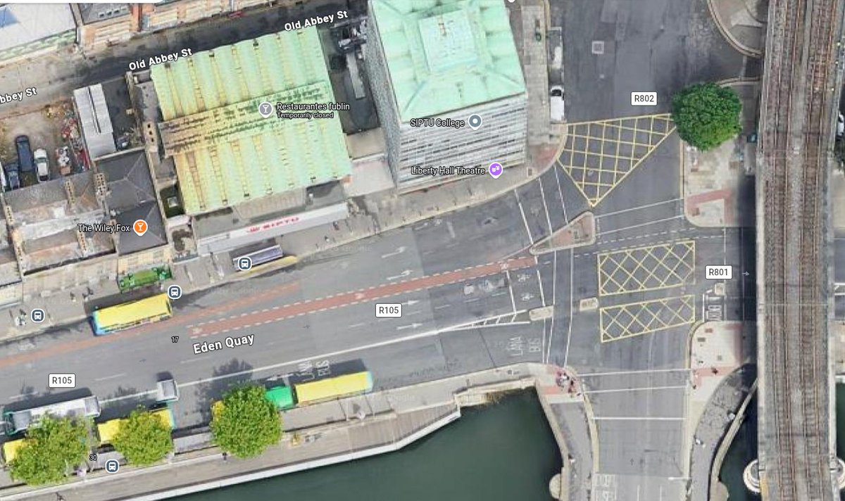 <a href="/tbald101/">Theo McDonald</a> Looks to me like the driver would like to turn left and the reason he is on the bus lane is in order to pass the 'protesters', er I mean far right, obstructing traffic.

And the far-right being supported by the Gardai yet again. What a surprise (not).