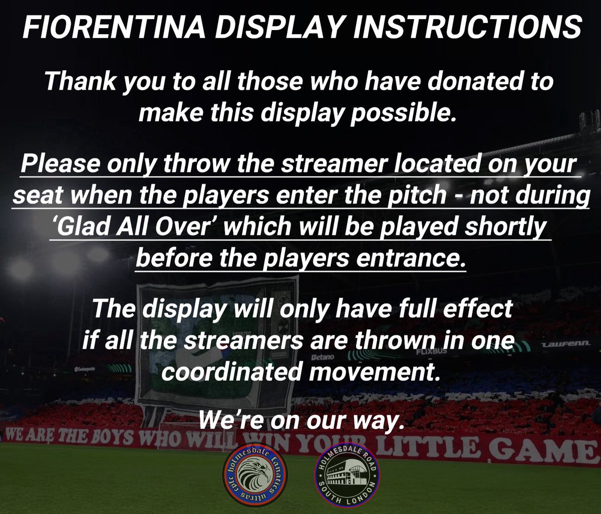 Holmesdale Fanatics tweet media