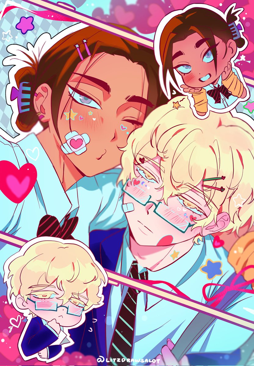 litzdrawsalot's tweet image. They're literally the "me and the bad bitch i pulled for being autistic" 
#luhyu #hyuluka #ALNSTㅤㅤㅤㅤㅤㅤㅤㅤㅤㅤㅤ