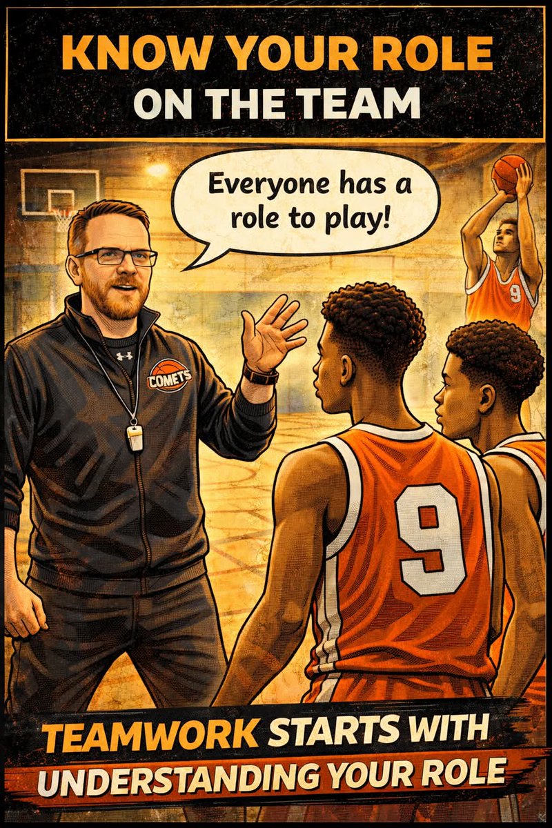 skboucher22's tweet image. Role clarity is huge when it comes to building chemistry &amp;amp; alignment in your program. Everyone can't play the same minutes or take the same # of shots. Having clearly defined and COMMUNICATED roles for each player is critical for your success.

#basketball #coaching #knowyourrole