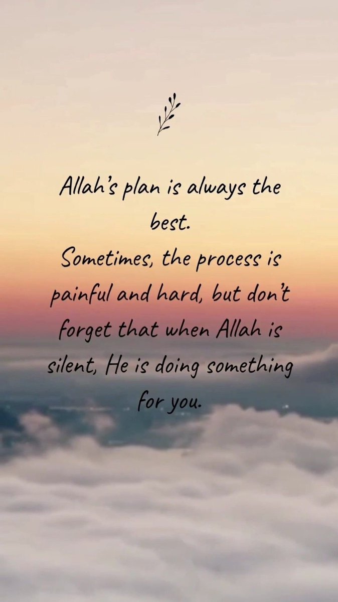 ayesha23ku's tweet image. Trust the timing of your life. Even when it feels hard, remember that Allah is working on something beautiful for you behind the scenes. ❤️🙏
#trustallah #patience #blessings #faith #allahsplan #sabr #inspiration