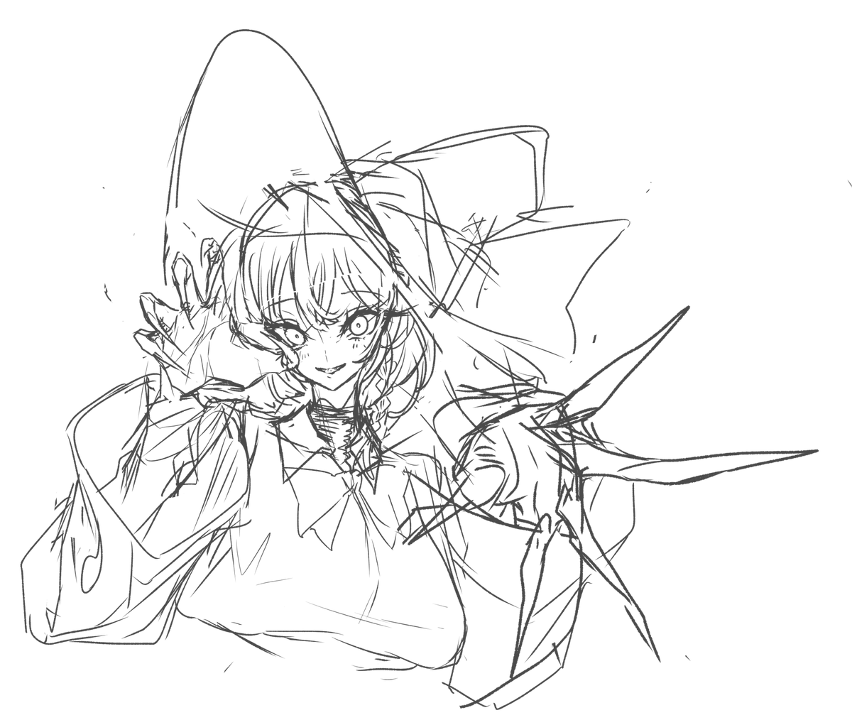 ernaslnb's tweet photo. 大ラフみたいなレベルしか描けないんですけど… https://t.co/sTD44UAERW
