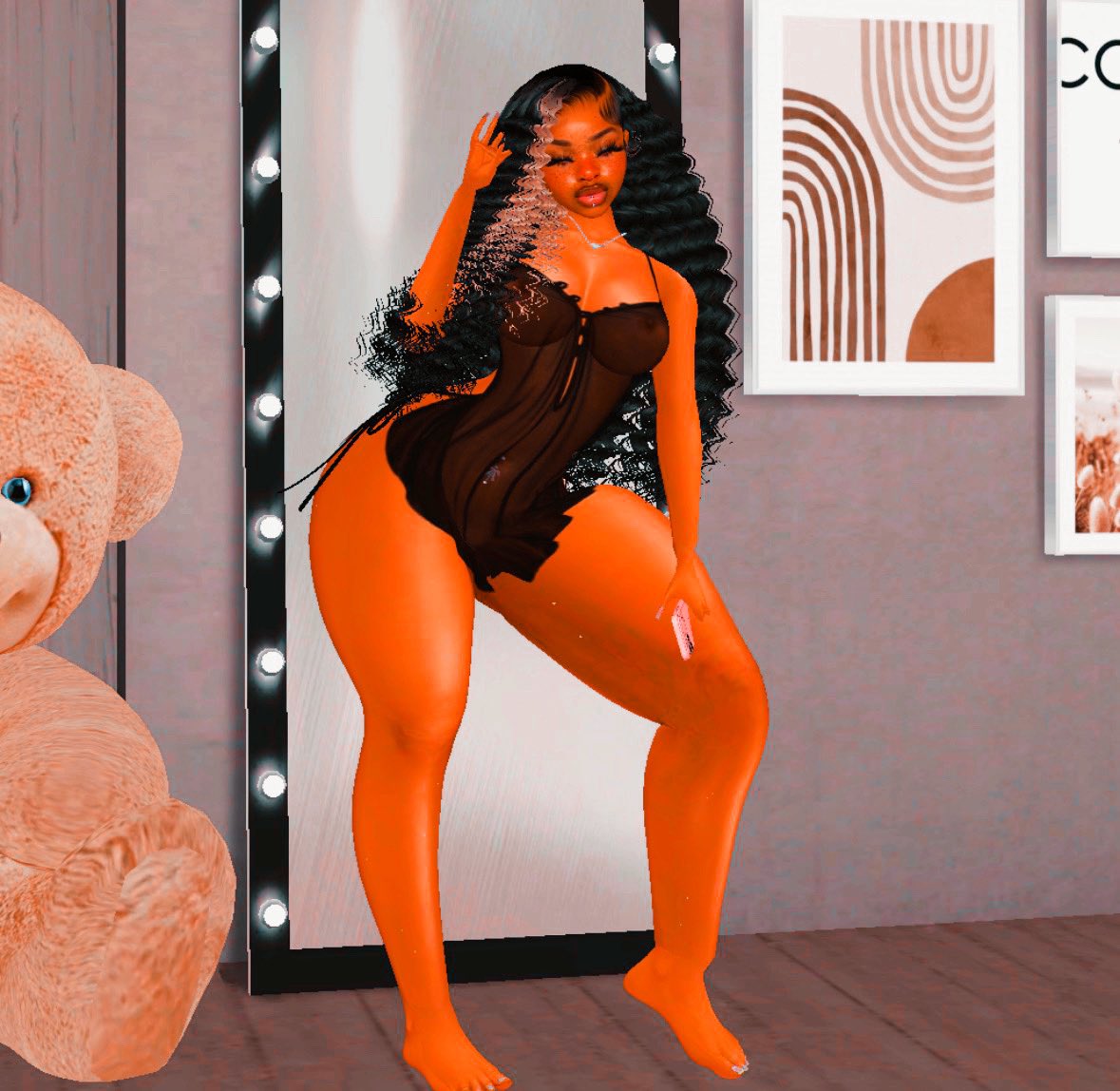 VyxDaDon's tweet photo. It’s giving bawdy and booty 🍑🫖
#NSFW 
#Solocreator
#Collab 
#Imvu https://t.co/Cd8QOAruij
