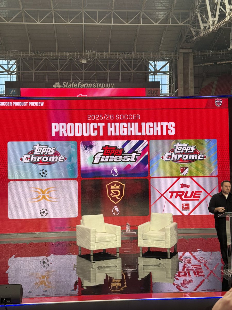 castrocollects's tweet photo. Hot off the press from the #ToppsConference!
New products including Bundesliga True and Premier League Royalty! https://t.co/KPaknXnamF
