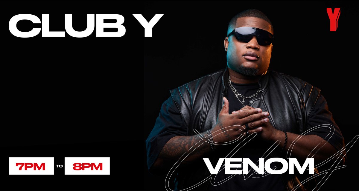 Yfm's tweet image. Midweek madness with #ClubY, 7pm to 8pm. Don't miss out on your favorite hip-hop tunes from @VENOMZM.
Powered by @SmirnoffSA