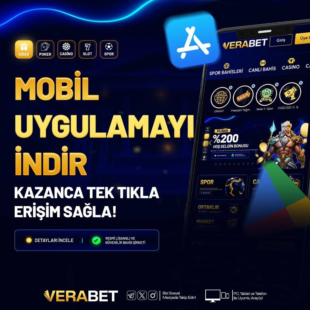 verabetcom's tweet photo. 📲 VERABET HER AN YANINDA! 

Mobil uygulamamızı indir kazanca tek tıkla erişim sağla! 📱

🏆erabet'in ayrıcalıklı dünyasına giriş yap! ⚡️

Hemen indir - https://t.co/i7XanlVGRL

🔗 Verabet - https://t.co/C5Am7uxqOW

#Verabet #VerabetGiriş https://t.co/3HyRZiusMf