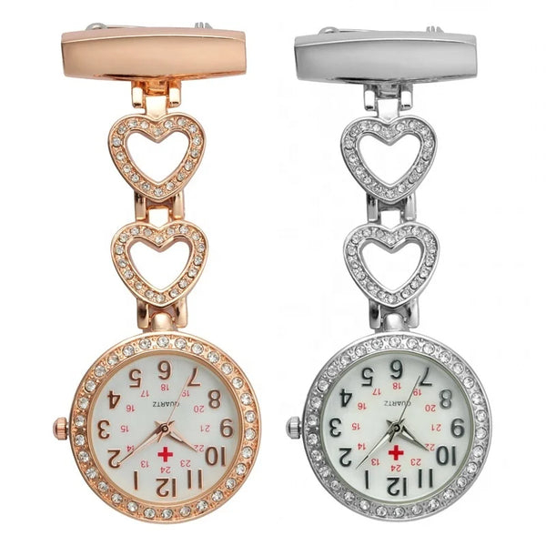 iSmartHomeGear's tweet image. Luxe fob pocket watches in rose gold or silver with crystal accents—three styles to choose from (heart, flower/star, chain-link). $129.99. Jewelry-like, feminine and romantic—the perfect signature accessory. Which would you pick? ✨⌚ #PocketWatch ismarthomegadgets.com/products/luxe-…