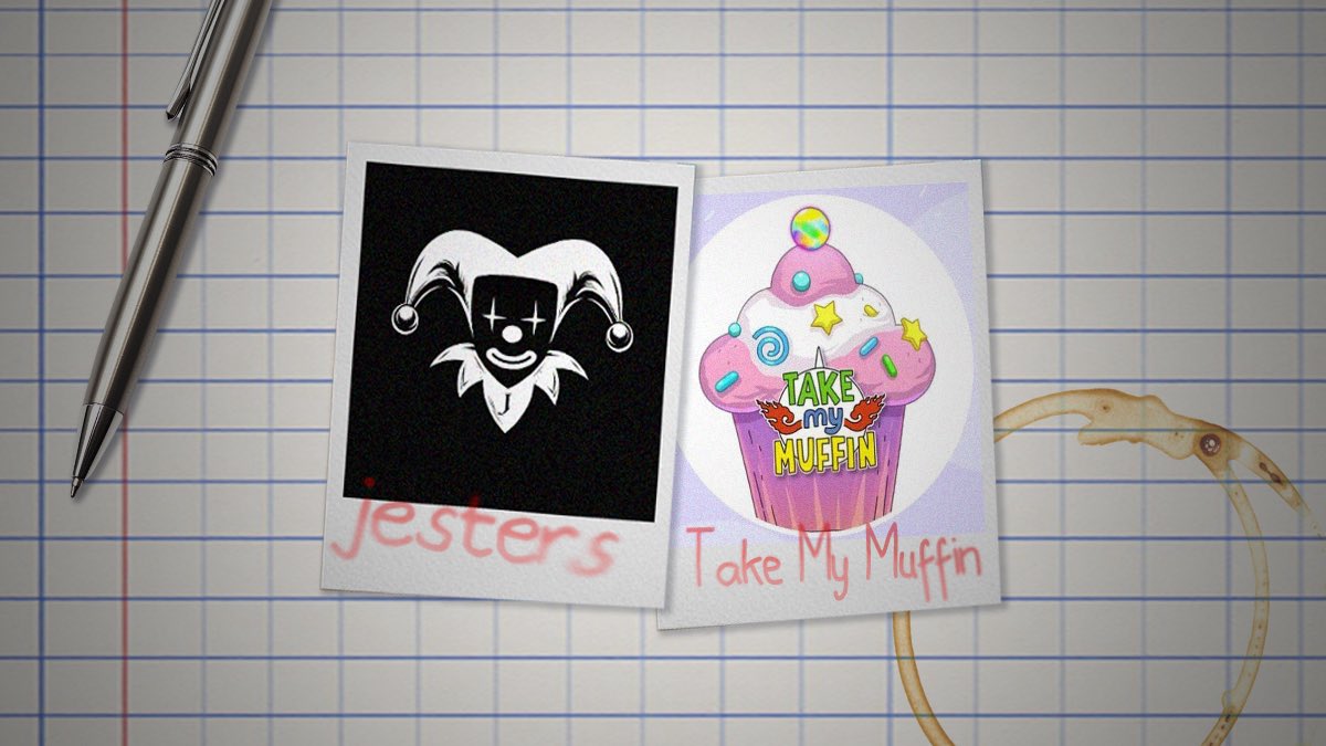 I'm excited to share our collaboration with <a href="/tmm_eth/">Take My Muffin</a> 

Jesters x Muffins

Muffins is an R-rated series

supply: 666
price: FREE
Chain: ETH

Huge web3 expansion with Kick, 1inch, Stake