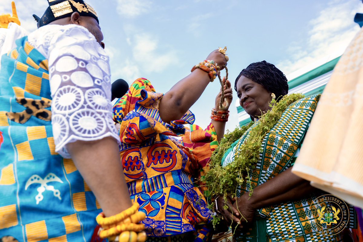 I was deeply honored to be enstooled twice on the same day, first as Mama Adjagba I of Kedzi during the 2026 Norvikporgbe Za Festival, and then, as Mama Tortsogbe I of Sokpoe during the 40th Tortsogbeza Festival.

We must continue to engage with our traditions and respect our