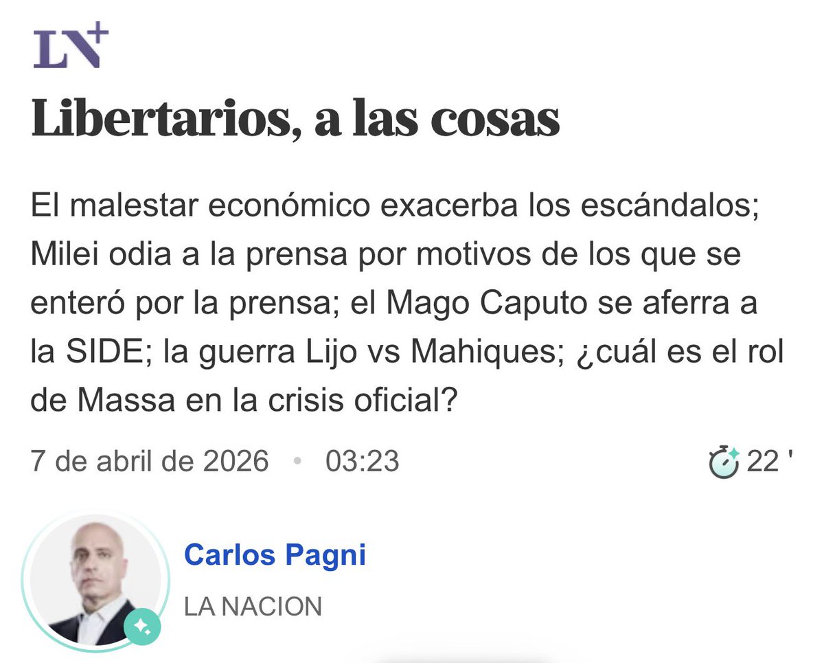 Santiago Oría tweet media