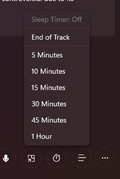 define_studio's tweet photo. Melosik (Windows) 2.3.7 update should be available to download from store.
Added a sleep timer, UI update in Artist Detail page. https://t.co/xuqgWrXefH