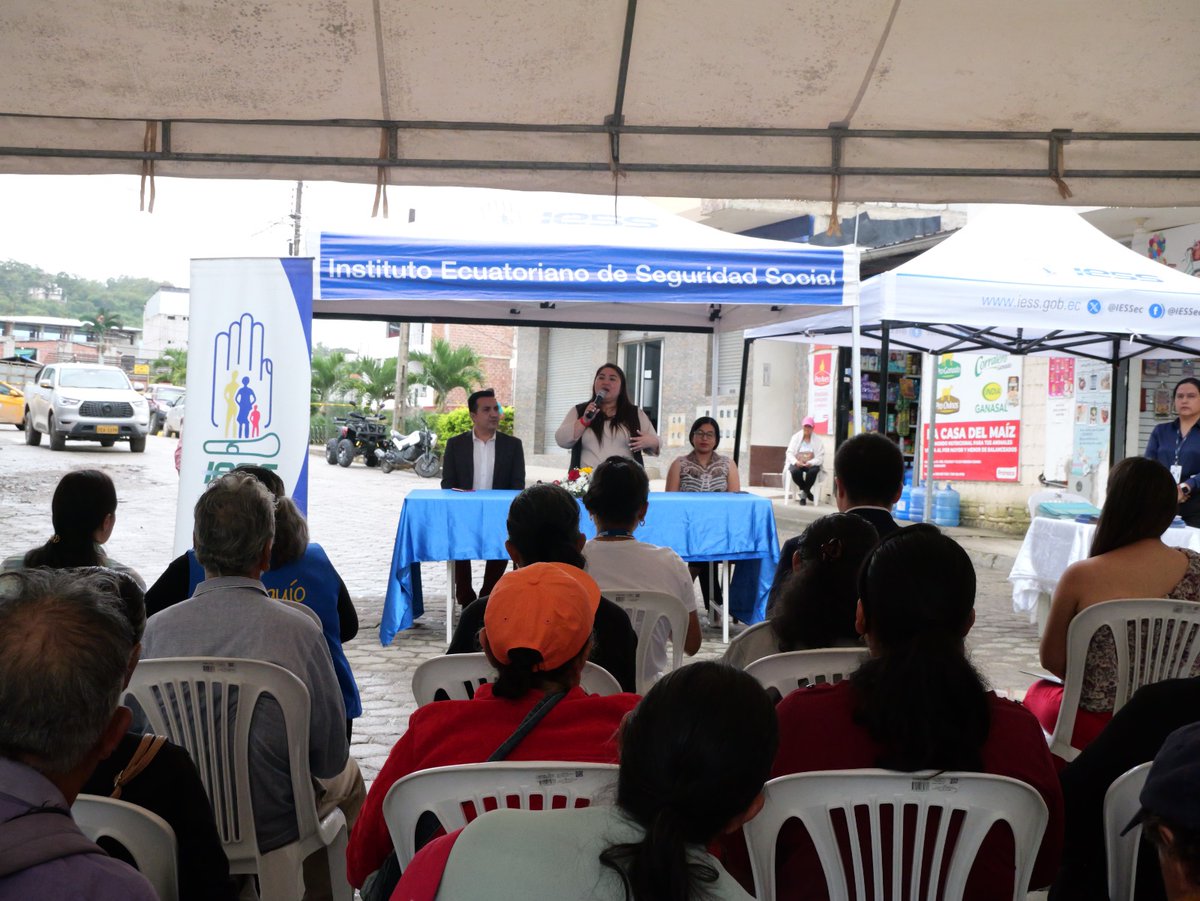 IESSZamora's tweet photo. Hoy acercamos la seguridad social a quienes más lo necesitan 💙

Inauguramos el Punto de Atención Universal del IESS en Zumba, cantón Chinchipe, beneficiando a usuarios de Chinchipe y Palanda con servicios más cercanos, ágiles y oportunos.

¡Seguimos trabajando por ti! https://t.co/2geaZBfqeW