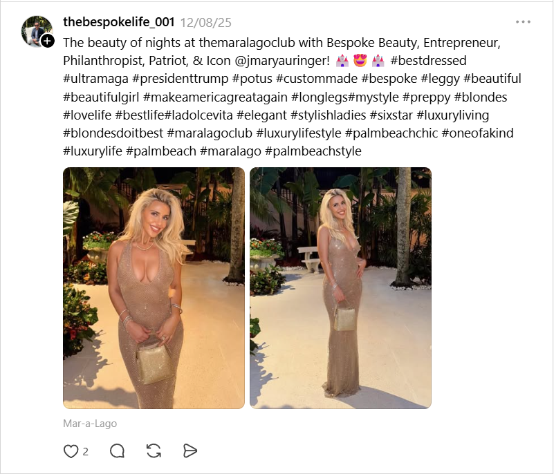 OCNYDemocrats's tweet photo. Quick story below about Hudson Valley Republicans' "#palmbeachchic" "#sixstar" "#luxuryliving" "#ultramaga" recruit for #NY18. 

GOP clearly as serious about governing as ever. https://t.co/5cTkalpAmW
