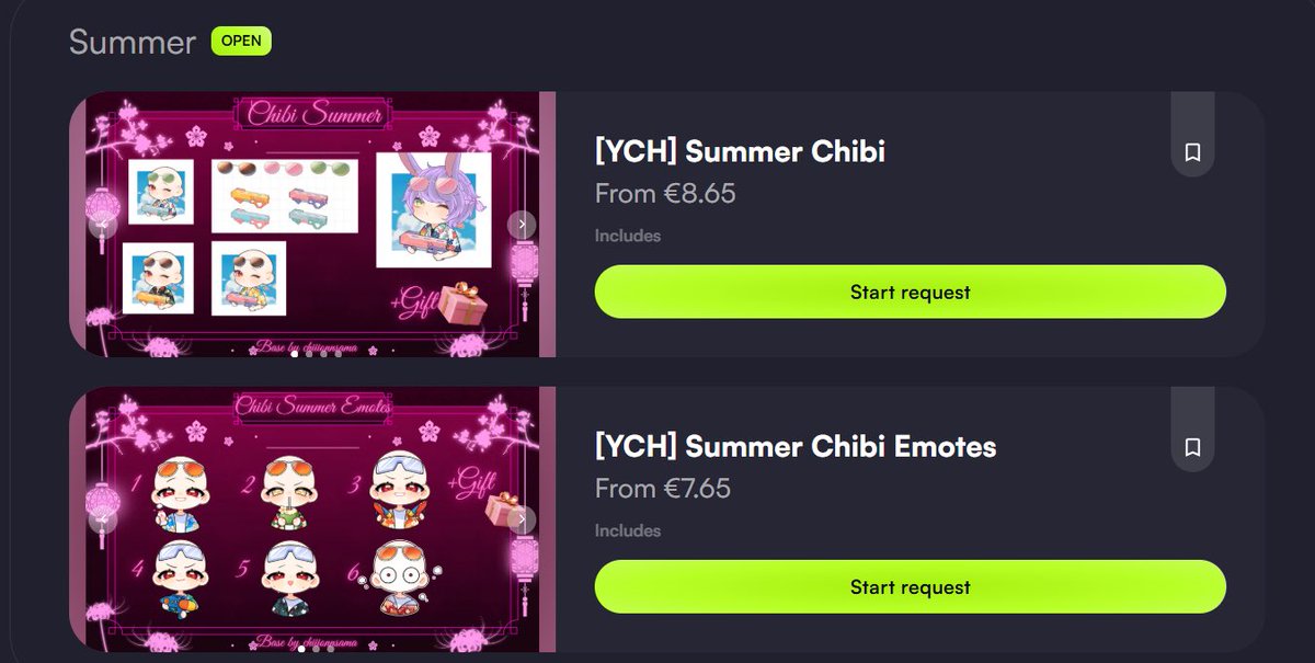 astra_felune_'s tweet image. ☀️ Summer commissions OPEN! ☀️  

Every commission comes with a bonus gift 🎁✨  As a thank you for your support 💙

👉 vgen.co/astra_felune_  

#VGen #VTuber #CommissionOpen #ArtCommission #digitalart