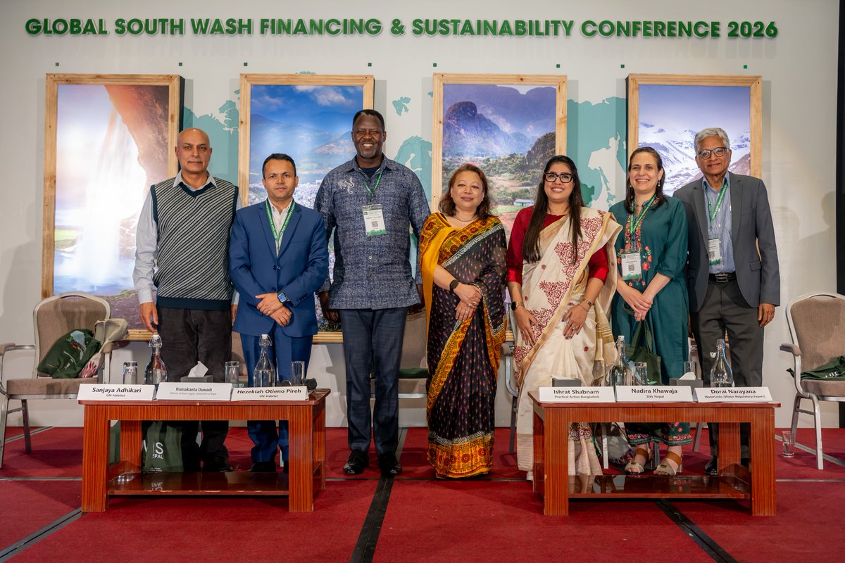 CWISANepal's tweet photo. 🙏 Thank you to all participants of the UN‑Habitat/CWISAN workshop on Unlocking Urban Sanitation Finance at #GSWASHFinance2026 (2 April 2026). FSM Network, PA in Bangladesh, ASCI @NFSSMalliance  @SnvNepal  @waterlinksorg #CitywideInclusiveSanitation #SDG6 https://t.co/GuiiIwZSvI