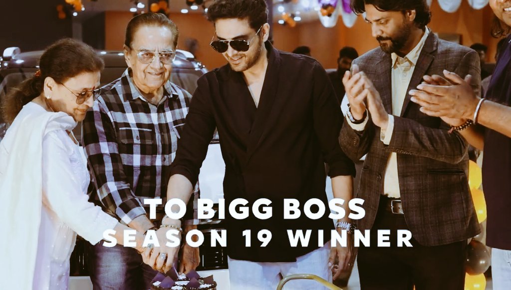 SudhasumanSs's tweet image. Congratulations Mr Khanna 😍 you got this car 😍 which you won during Bigboss 19 

Mr Khanna u deserve many more sweet and happy moments like this ❤️ 

#GauravKhanna 
#Bigboss19