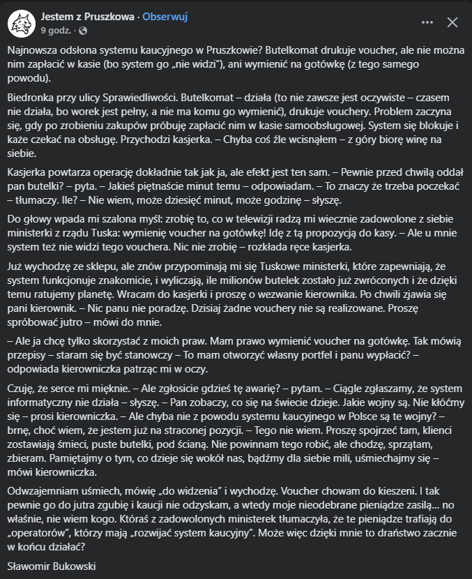 Łukasz Warzecha tweet media