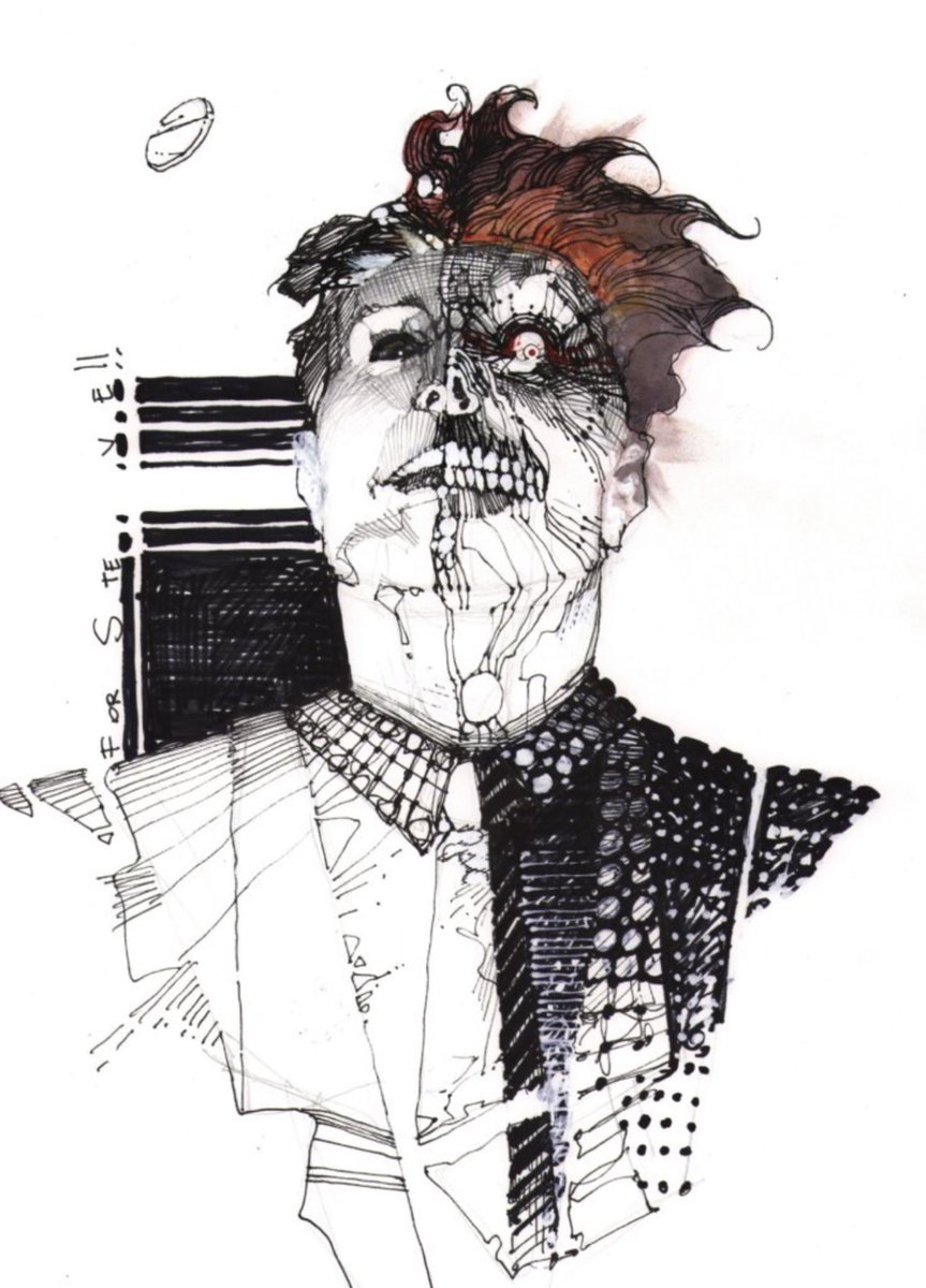 batmancurated's tweet photo. two-face by simone bianchi https://t.co/IcetWbRF7d