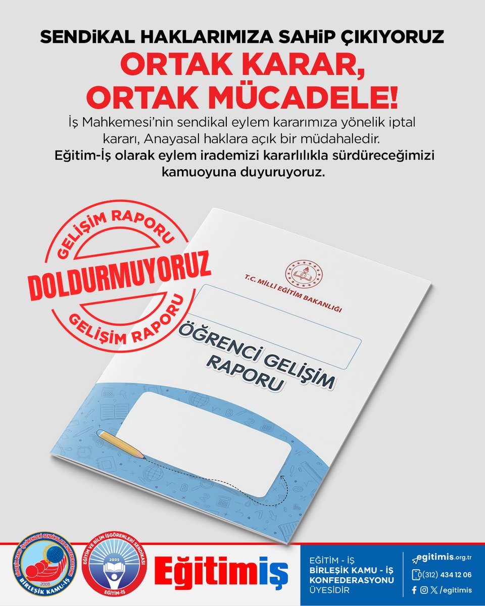 Eğitim İş Genel Merkezi tweet media
