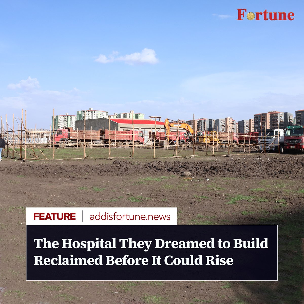 addis_fortune's tweet image. In March 2024, without formal notification to the Ethiopian American Doctors Group (EADG), the land was transferred to the Land Bank. #Land #Disputes #Hospital #Ethiopia

Read more - shorturl.at/AmJaE
