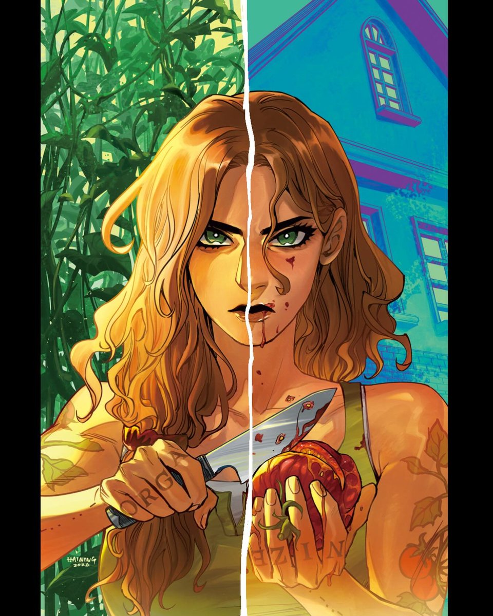 hainingart's tweet image. Neighborhood Watch #1 is out now! Make sure to get your copy🔥

W: Sarah Gailey
A: @hainingart
C: Rebecca Nalty
L: Jodie Troutman

Editor: Elizabeth Brei

@boomstudios 
#neighborhoodwatch #thriller #comicbook