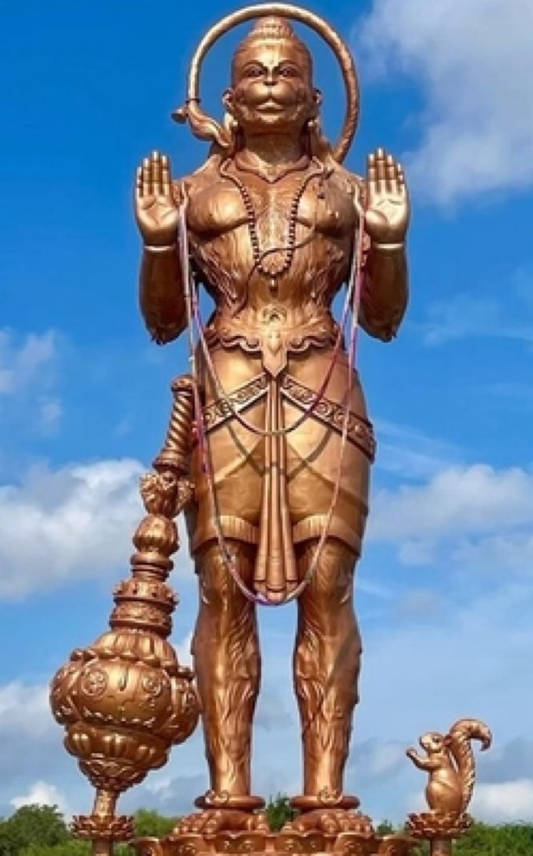 bcreech601's tweet image. Concerning that idol of Hanuman in Texas.

The scrap value of this this is off the charts and it's just sitting out there in the open!

#Scrapping, #Recycling