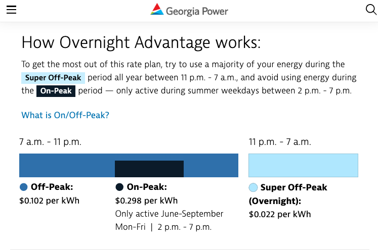 searchbound's tweet image. just sharing below as I've saved $$ when other folks share hacks on mortgages, insurance, travel, etc...

🔌 changing the ⚡️ Electricity Rate plan for my home
🔌 was on flat rate of around $0.17 per kWh
🔌 Moving to 'Overnight Advantage' [see img] to save $ + leverage my Ecoflow