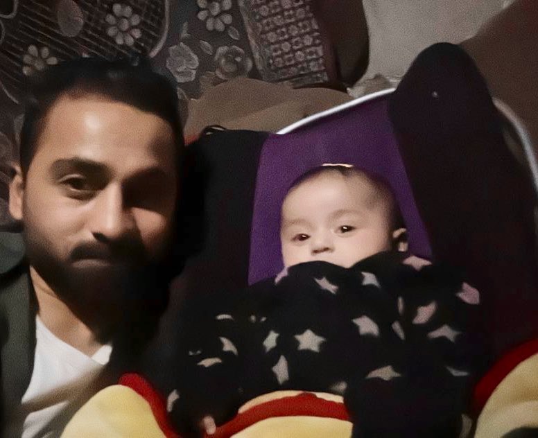 “My baby daughter today is between my hands... weak, sick, and my heart is with her every moment 💔

I'm a father trying to be strong, but my real tiredness when I see her suffer.

Your prayers are for healing... And your support is the only thing that gives me hope to complete