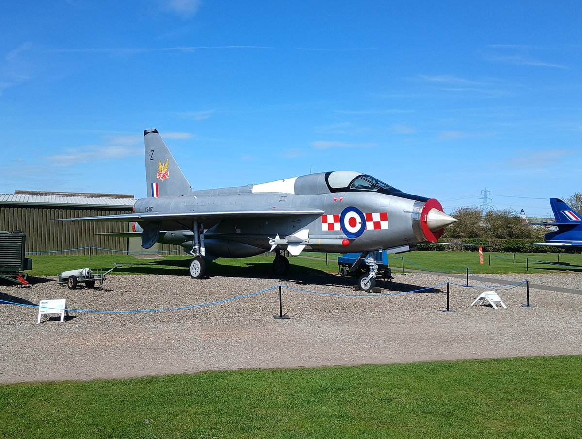 NAMgroundsman's tweet photo. Looking great in the sun 56 Sqn Firebird @NewarkAirMus https://t.co/JvNRmOrSbo