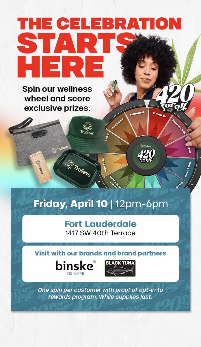 blacktuna420's tweet image. Black Tuna is looking forward to our visit in Fort Lauderdale. #ComeVisit #SpinToWin #LotsOfFreeSwag #BlackTunaGang 🐟🐟🦈🦈💚💚