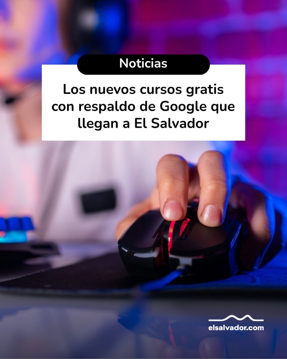 elsalvadorcom's tweet image. #Noticias | 💻🇸🇻 Cursos gratis llegan a El Salvador. Nueva oferta de formación tecnológica con respaldo de Google Cloud para potenciar habilidades digitales.

Conocé más 👇 elsalvador.com/noticias/nacio…