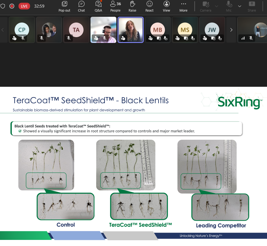 Thank you to all who joined our SixRing webinars! From SeedShield to FieldEdge or TeraCoat to TeraSix, these tools improve crop health &amp; fertilizer efficiency. Johnstons Grain &amp; Regenerative are proud to bring this innovation to our growers.
Call to place orders1.844.324.7778
