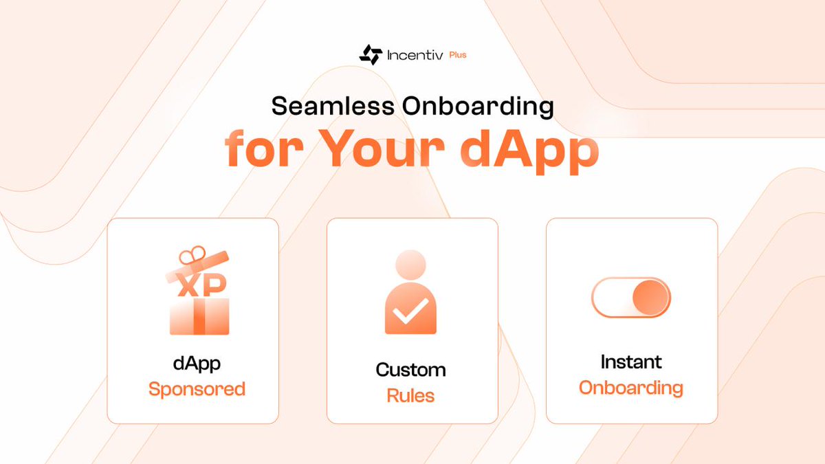 Incentiv_net's tweet image. what if your users never had to pay gas on their first interaction with your dApp?

on Incentiv, paymasters let you sponsor gas fees for your users. same concept as a web2 free trial, except onchain

the barrier between your dApp and your next 1,000 users? gone

build on incentiv