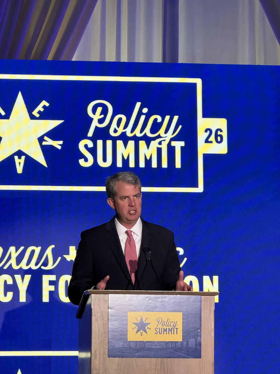 TPPF's tweet image. The 2026 Texas Policy Summit is here!

TPPF CEO @gsindelar and Executive Director @robhenneke kicked off the opening lunch session.

🎥 Register to watch online at TexasPolicySummit.com