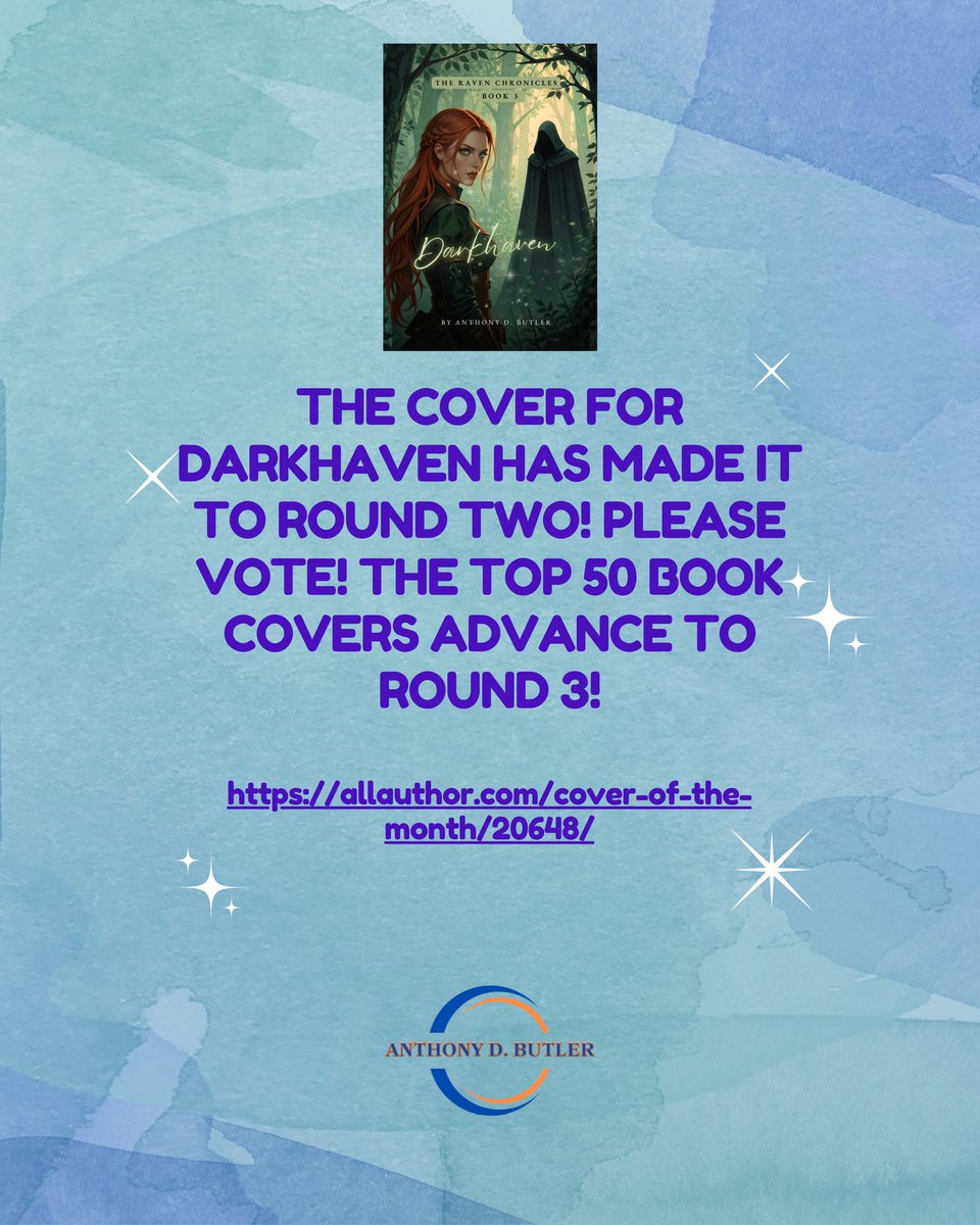 The cover for Darkhaven has made it to round two! Please vote! The top 50 moves on to Round 3!

allauthor.com/cover-of-the-m…
#fyp #4you #books #authors #bookcover