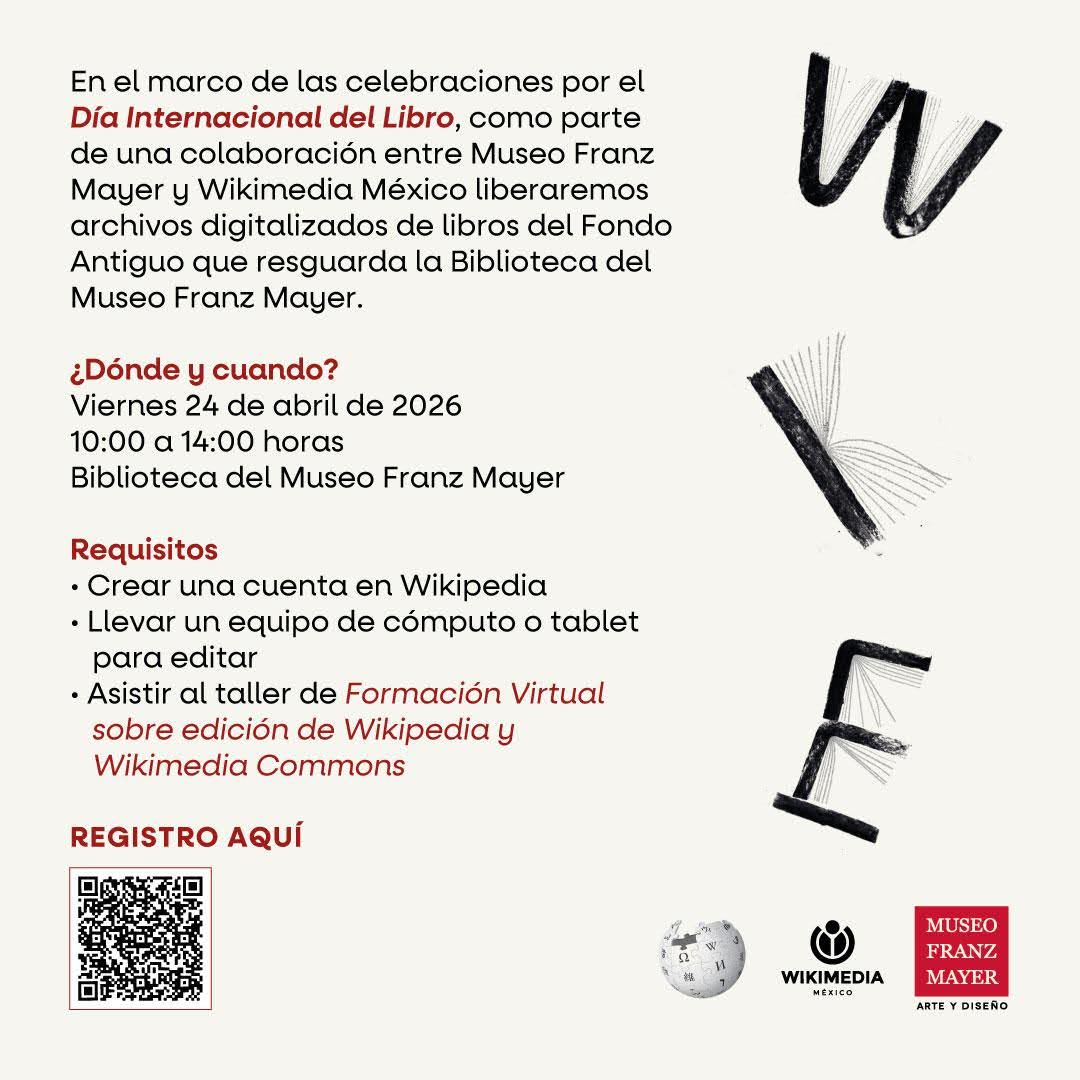 Wikimedia México tweet media
