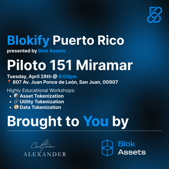 Blok Assets - Tokenization Firm tweet media