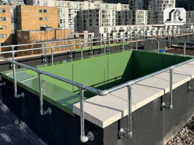 This rooftop system shows how metal coping can completely upgrade a building.

The green finish gives a fresh and modern look, while the system works in the background to protect the structure from weather and long term wear.

Simple design. Solid performance.