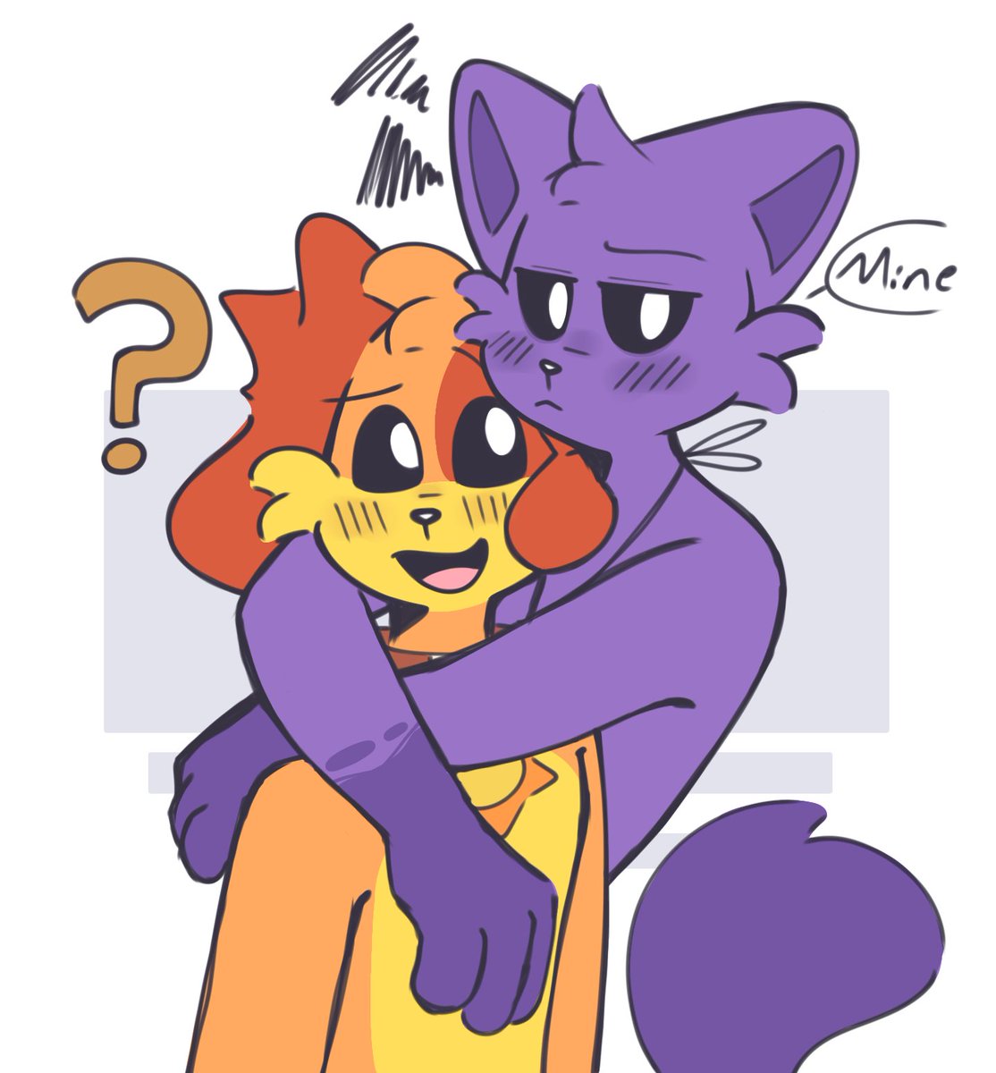 Puppy_Shiny0916's tweet image. Es solo suyo jsjs 🐱-🐶 

#poppysplaytime #smilingcritters #dogday x #catnap #daynap