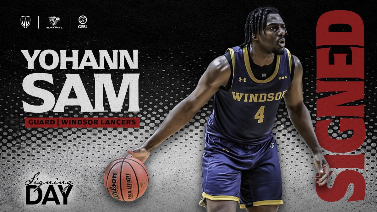ott_blackjacks's tweet photo. The BlackJacks have signed 6’5 guard Yohann Sam from the @UWindsor. A 2025 @OUAsport All-Star (3rd Team) who’s averaged 15+ PPG in each of the past three seasons.
Welcome to the BlackJacks.
Read more: https://t.co/BILrTODJPt
#CEBLSigningDay https://t.co/rHfVpKfRk6
