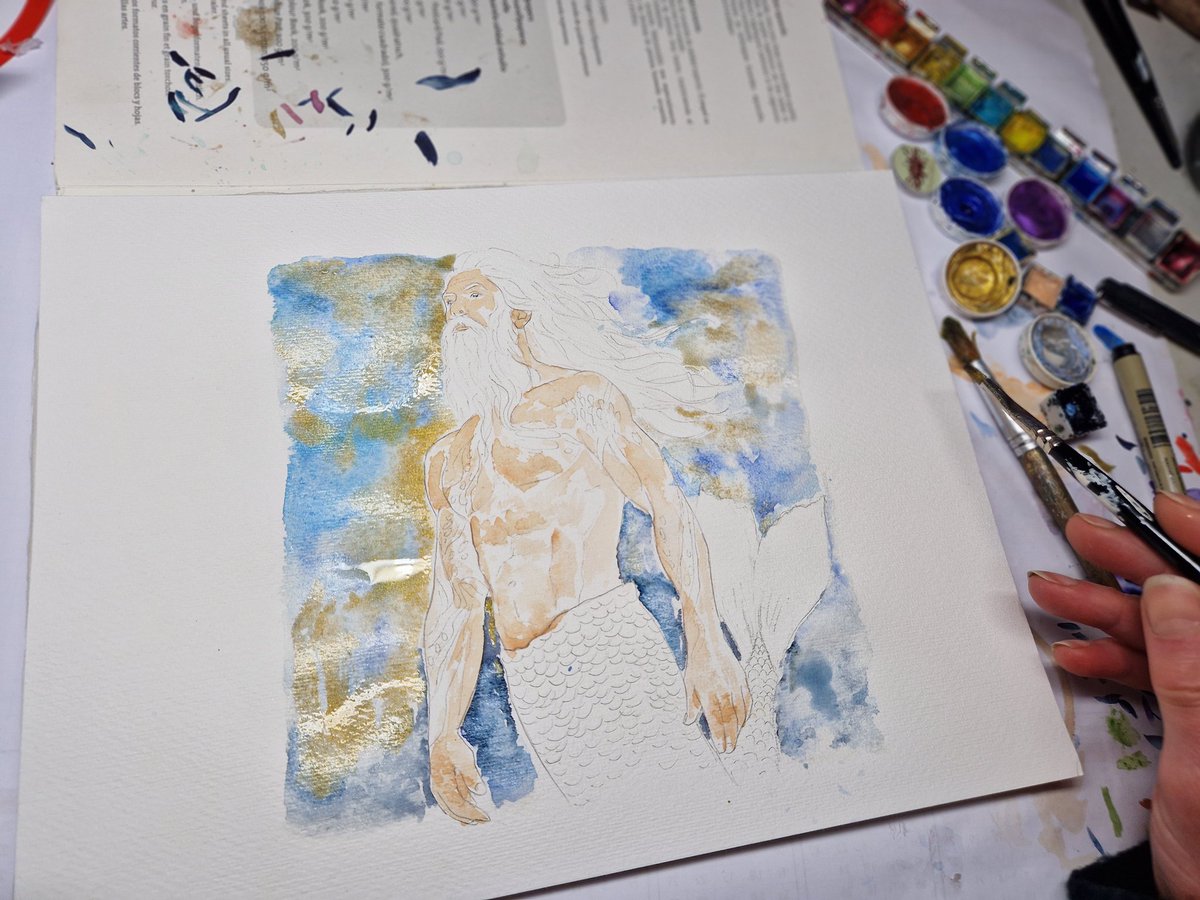 wandklex's tweet image. Auch unter Wasser herrscht eine gewisse Gleichberechtigung.
#workinprogress 🎨, freie Arbeit, kommt später in den #wandklex Shop.
🧜
