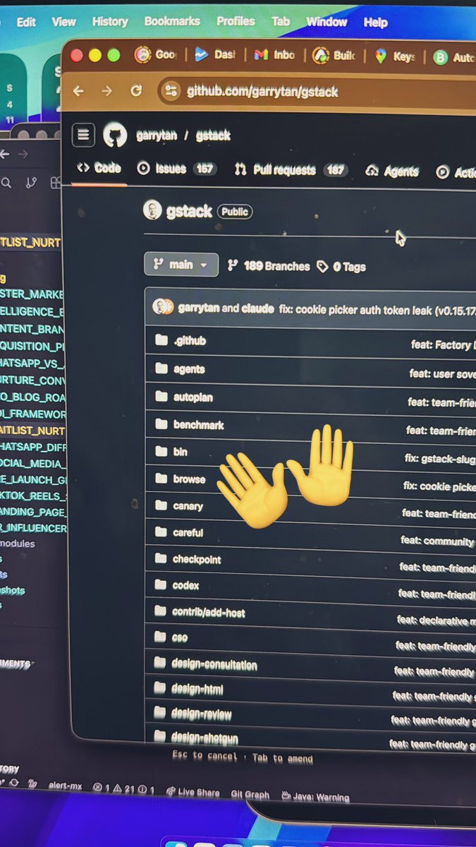 juan_pasalagua's tweet image. Use gstack - game changer - if you’re not using it, you’re falling behind. #gstack @garrytan 👏