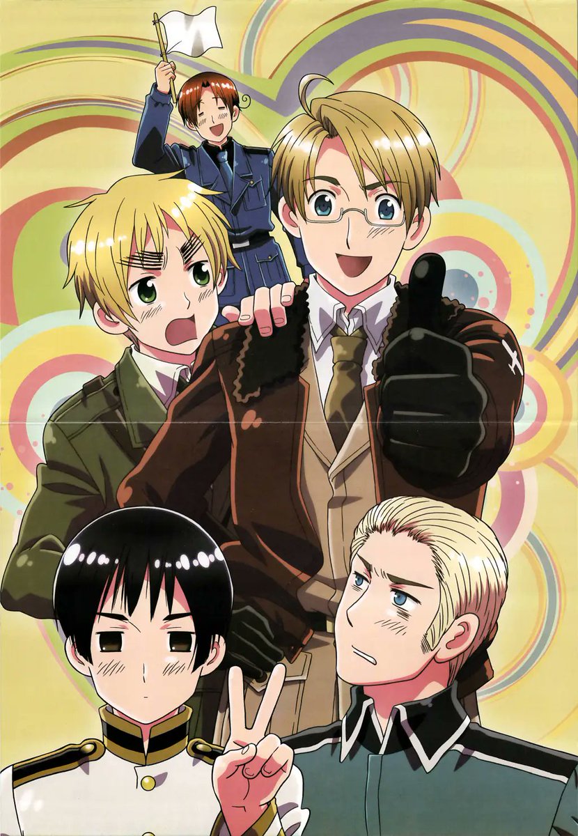 Hourly Hetalia Official Art tweet media