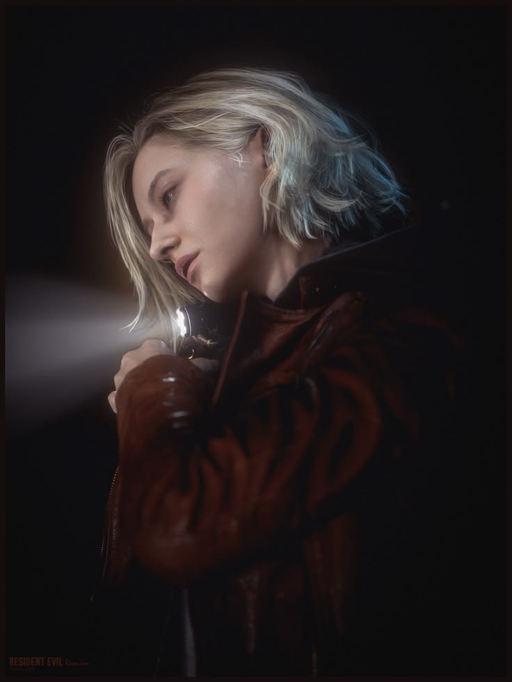 mya✮ is playing re2!!! tweet media