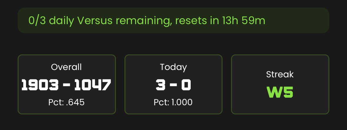 Griddy_FF's tweet image. 🚨 TODAY ONLY

Complete 3 Versus drafts for 3 tokens! We’ll award tokens tomorrow