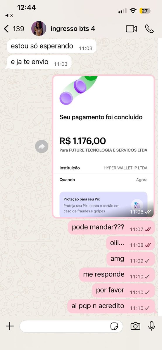 gabby VAI VER O BTS 5x tweet media