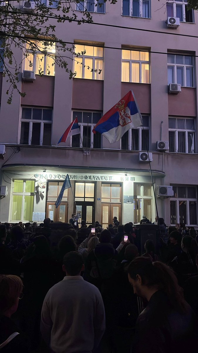 PMF Niš Blokada tweet media