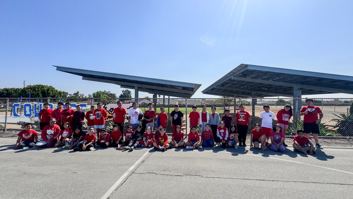 EmoryEagles's tweet photo. Thank you, Emory community, for showing your support by wearing red for our Autism Awareness &amp; Acceptance Day! ❤️ Together we celebrate neurodiversity, promote inclusion, and remind every student they belong exactly as they are. @SBUSD_NEWS https://t.co/YGPUqylpm5